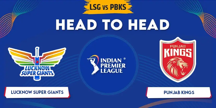 LSG vs PBKS Head To Head Record - IPL 2023