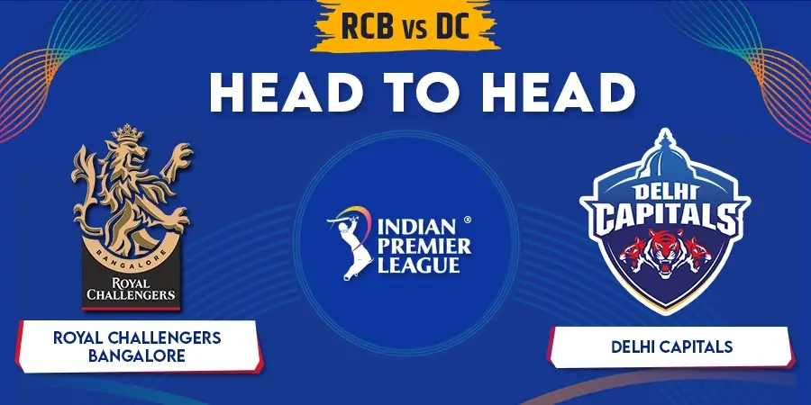 RCB vs DC Head To Head Record - IPL 2023