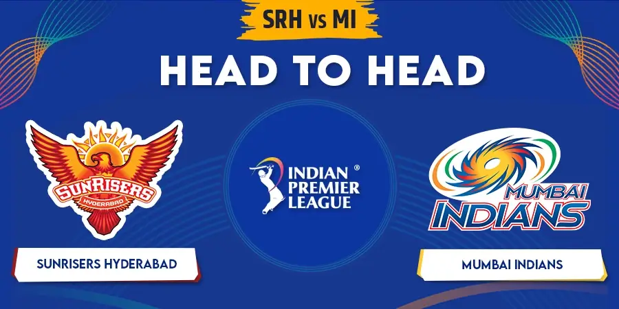SRH vs MI Head To Head Record - IPL 2023