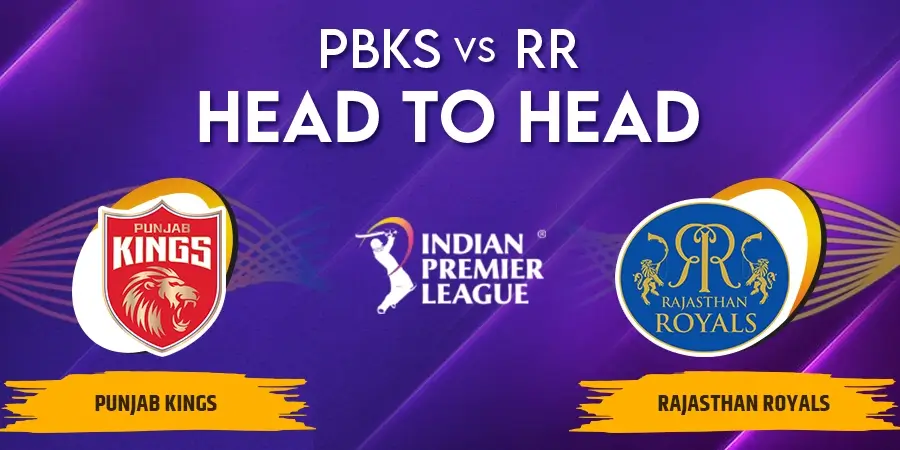 PBKS vs RR Head To Head Record - IPL 2023