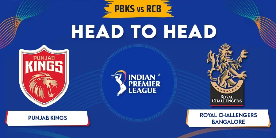 PBKS vs RCB Head To Head Record - IPL 2023