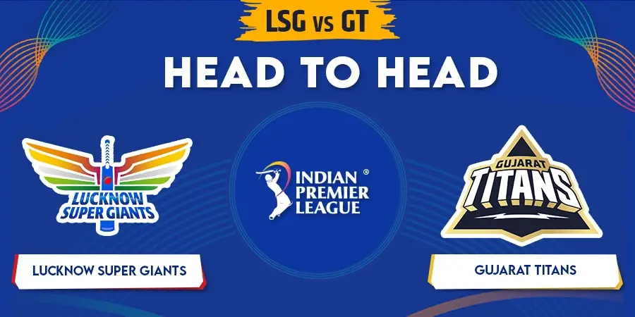 LSG vs GT Head To Head Record - IPL 2023