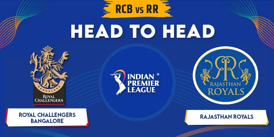 RCB vs RR Head To Head Record - IPL 2023