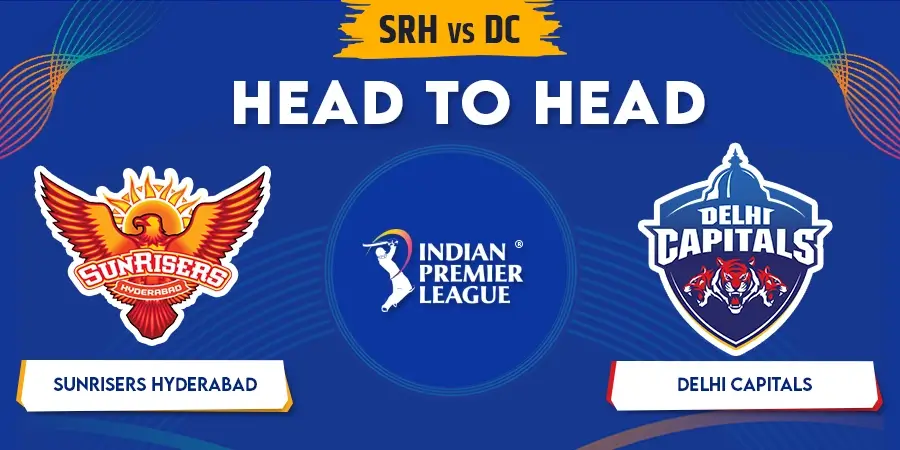SRH vs DC Head To Head Record - IPL 2023