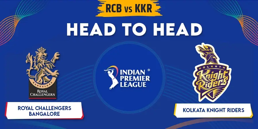 RCB vs KKR Head To Head Record - IPL 2023