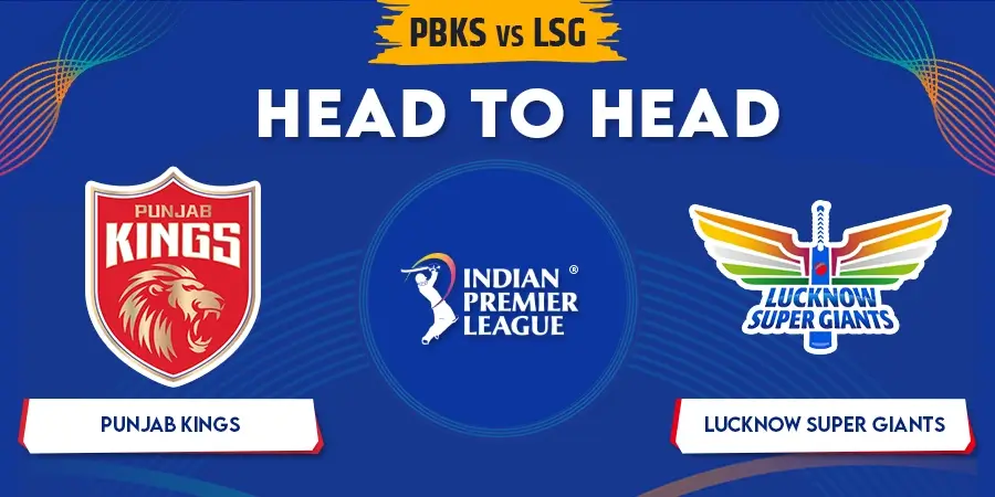 PBKS vs LSG Head To Head Record - IPL 2023