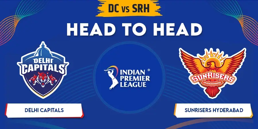DC vs SRH Head To Head Record - IPL 2023