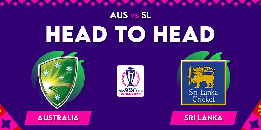 AUS vs SL Head To Head Record - Cricket World Cup 2023