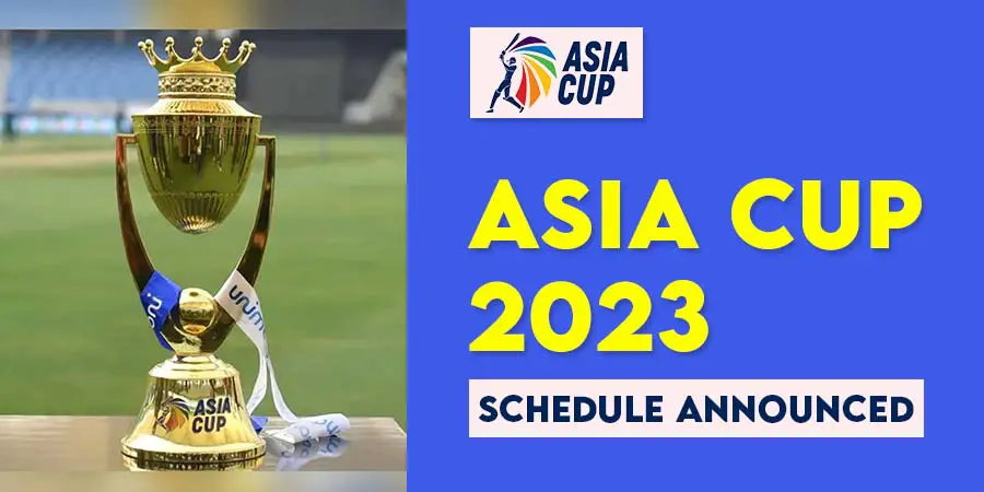 Asia Cup 2023 Schedule Announced By ACC
