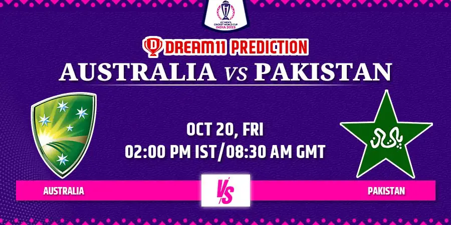 AUS vs PAK Dream11 Team Prediction Cricket World Cup 2023