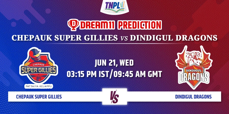 CSG vs DD Dream11 Team Prediction TNPL 2023