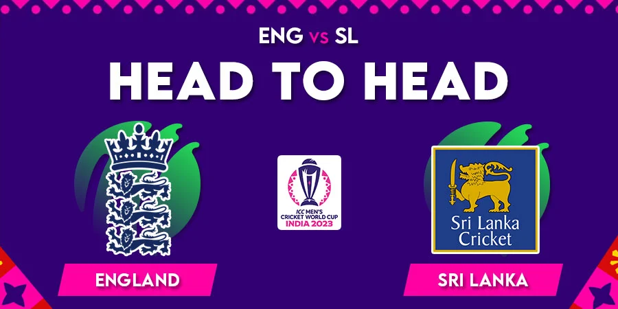 ENG vs SL Head To Head Record - Cricket World Cup 2023