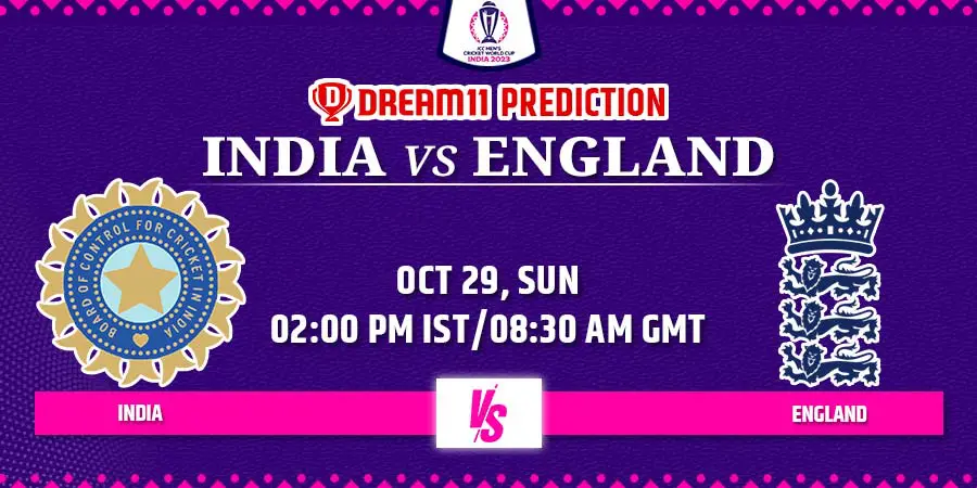 IND vs ENG Dream11 Team Prediction Cricket World Cup 2023