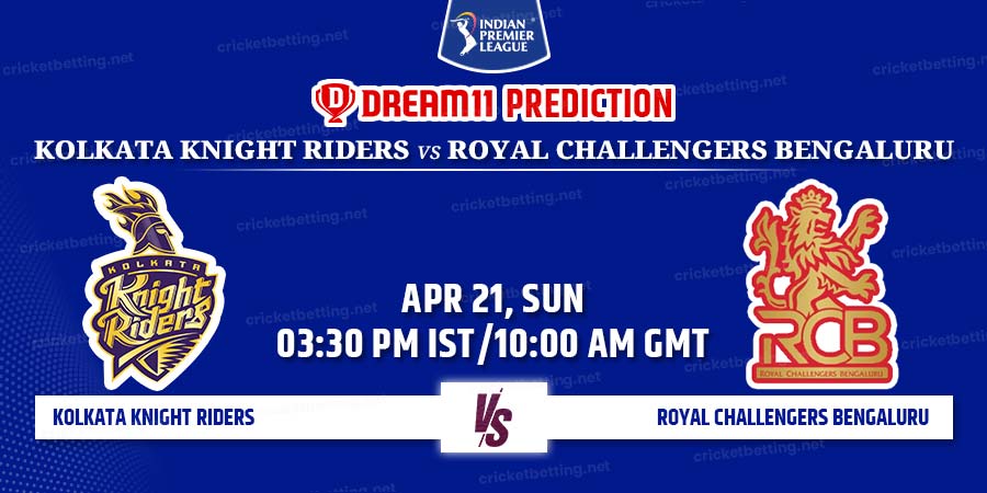 Kolkata Knight Riders vs Royal Challengers Bengaluru Dream11 Team Prediction IPL 2024 Match 36