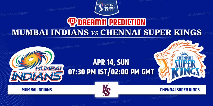 Mumbai Indians vs Chennai Super Kings Dream11 Team Prediction IPL 2024 Match 29