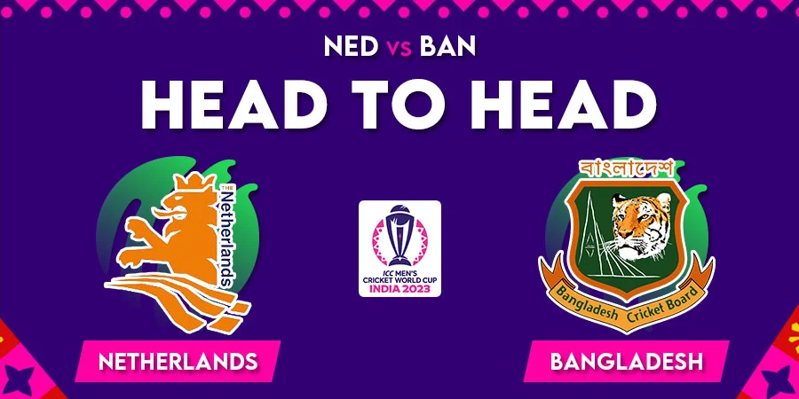 NED vs BAN Head To Head Record - Cricket World Cup 2023
