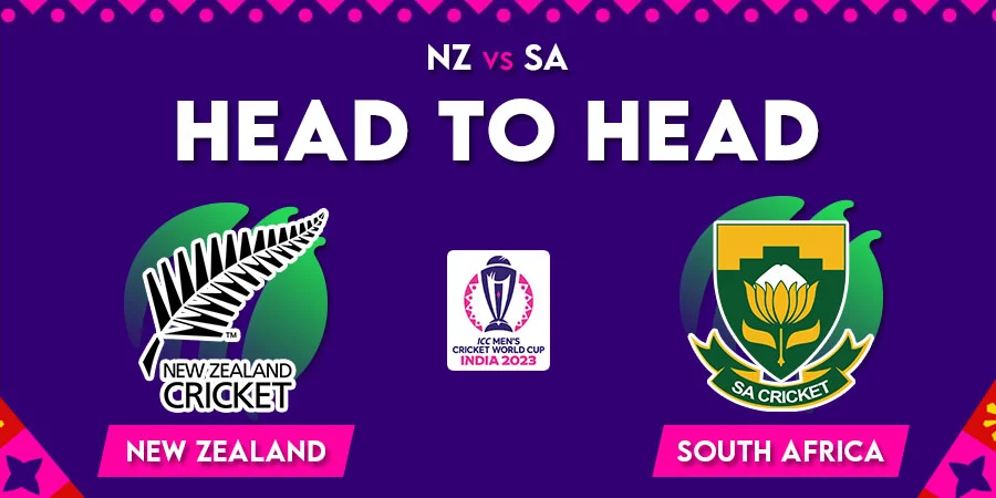 NZ vs SA Head To Head Record - Cricket World Cup 2023