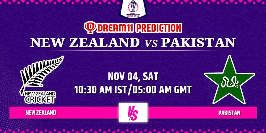 NZ vs PAK Dream11 Team Prediction Cricket World Cup 2023