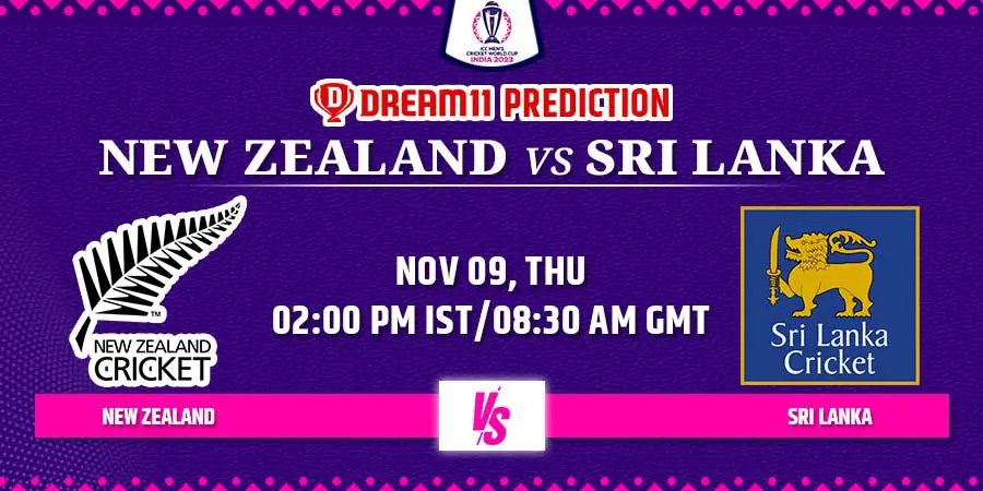 NZ vs SL Dream11 Team Prediction Cricket World Cup 2023