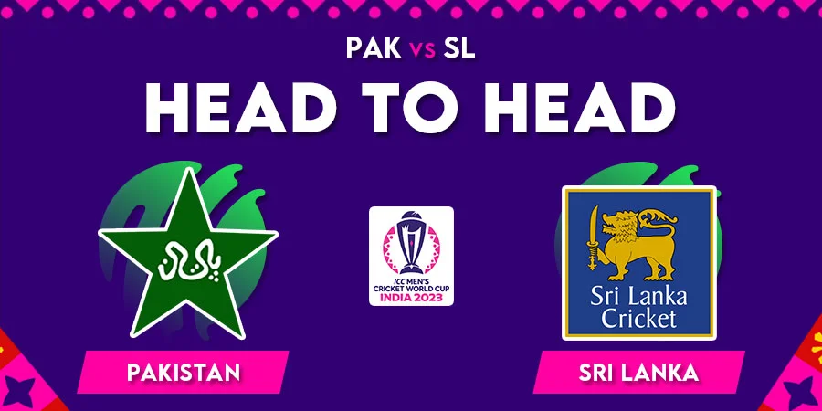PAK vs SL Head To Head Record - Cricket World Cup 2023