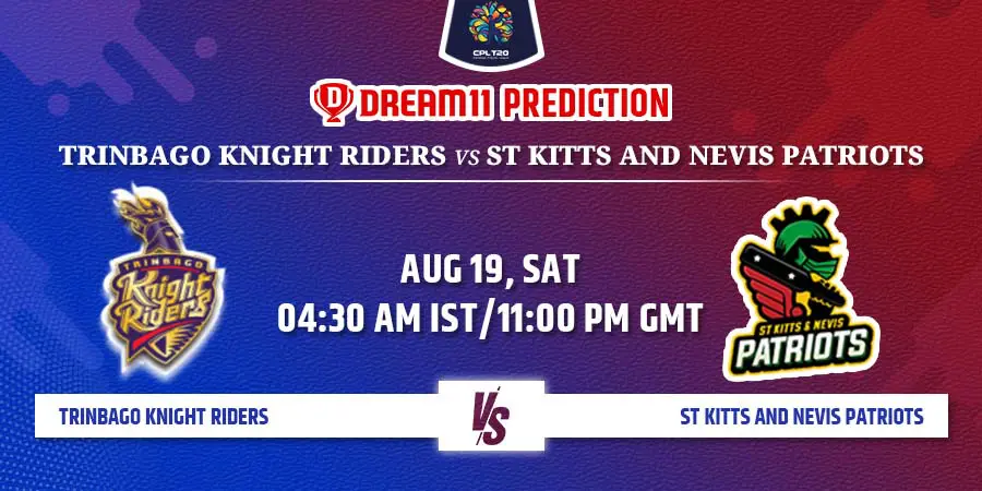 TKR vs SKN Dream11 Team Prediction CPL 2023