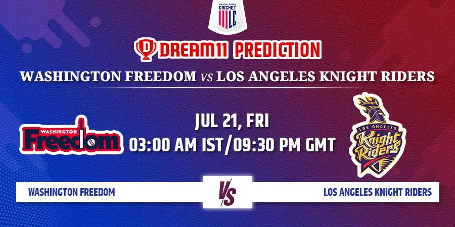 WAF vs LAKR Dream11 Team Prediction MLC 2023