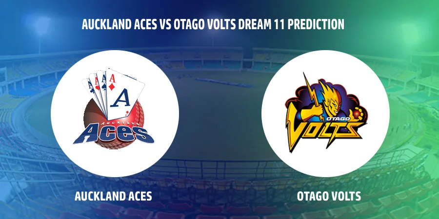 Super Smash T20 2021-22 - Auckland Aces (AA) vs Otago Volts (OV) T20 Match Today Dream11 Prediction, Playing 11, Captain, Vice Captain, Head to Head