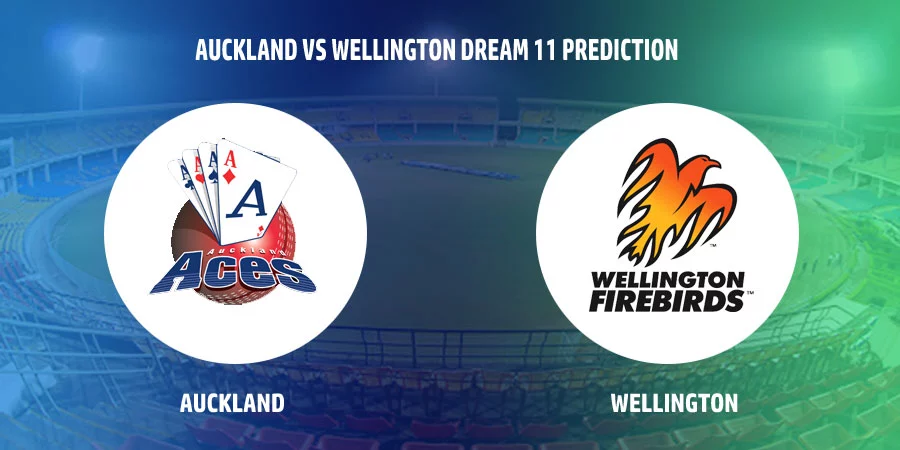 Super Smash T20 2021-22 - Auckland Aces (AA) vs Wellington Firebirds (WF) T20 Match Today Dream11 Prediction, Playing 11, Captain, Vice Captain, Head to Head