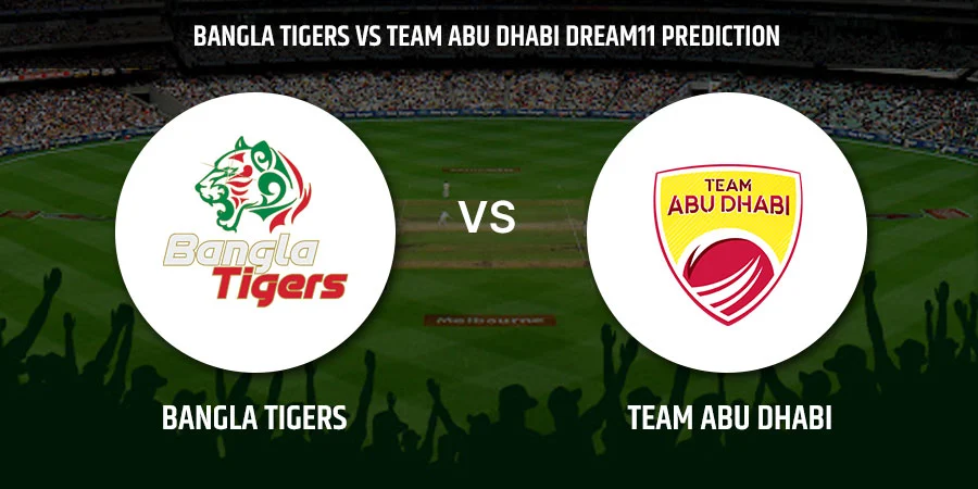 Bangla Tigers (BT) vs Team Abu Dhabi (TAD) Dream11 Prediction, Preview, Tips, Playing 11, Live Streaming, Abu Dhabi T10 League 2021
