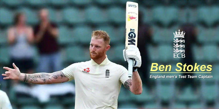 Ben Stokes is appointed as the England Test team captain
