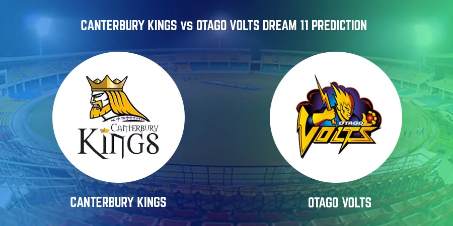 Super Smash T20 2021 - Canterbury Kings vs Otago Volts T20 Match Today Dream11 Prediction, Playing 11, Captain, Vice Captain, Head to Head