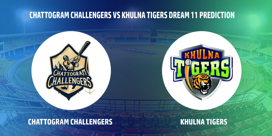 Chattogram Challengers (CCH) vs Khulna Tigers (KHT) T20 Match Today Dream11 Prediction, Playing 11, Captain, Vice Captain, Head to Head - Bangladesh Premier League 2022
