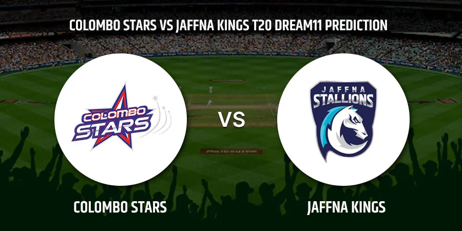 Colombo Stars (CS) vs Jaffna Kings (JK) T20 Match Today Dream11 Prediction, Playing 11, Captain, Vice Captain, Head to Head LPL 2021