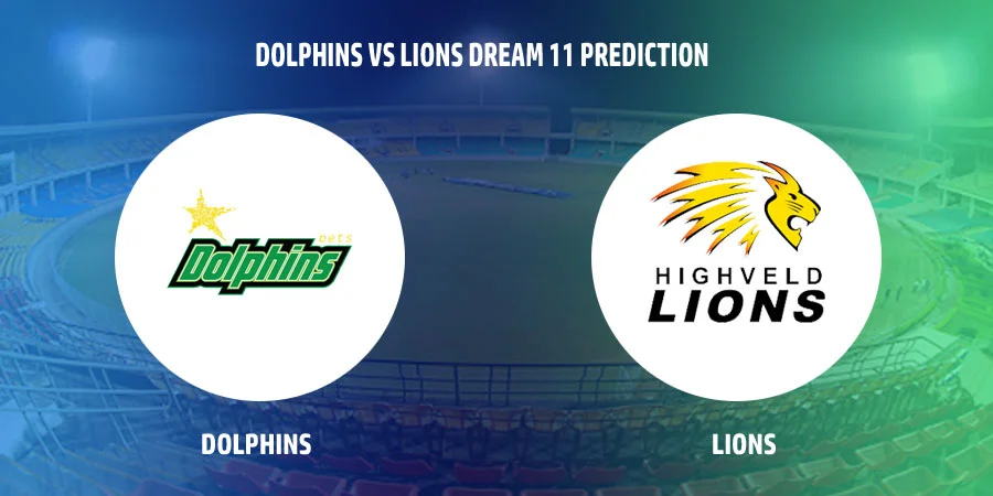 Dolphins (DOL) vs Lions (LIO) T20 Match Today Dream11 Prediction, Playing 11, Captain, Vice Captain, Head to Head - CSA T20 Challenge 2022