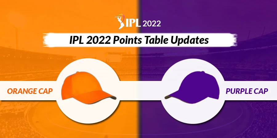 IPL 2022 Updates - Latest Points Table Rankings, Orange Cap and Purple Cap Standings