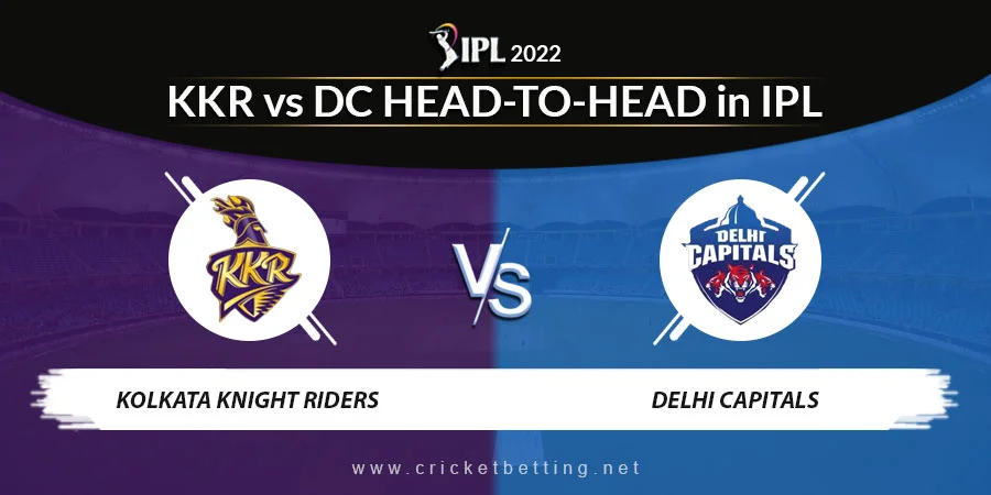 KKR vs DC Head To Head Record - IPL 2022
