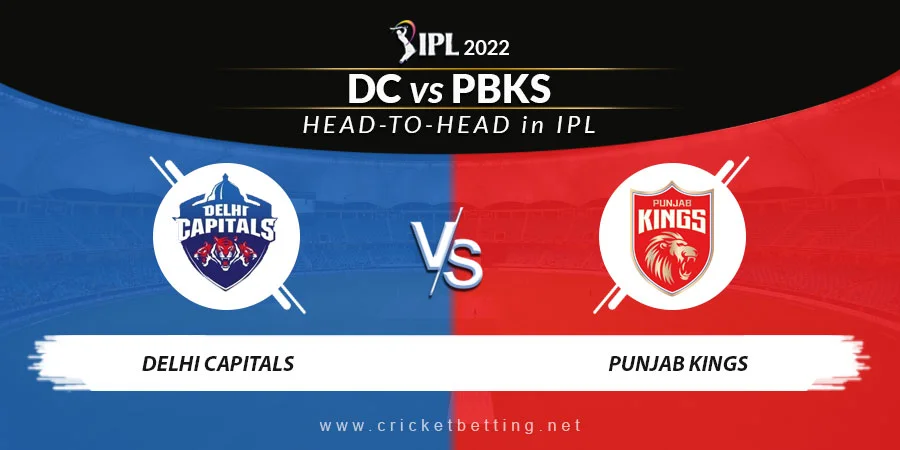 DC vs PBKS Head To Head Record - IPL 2022