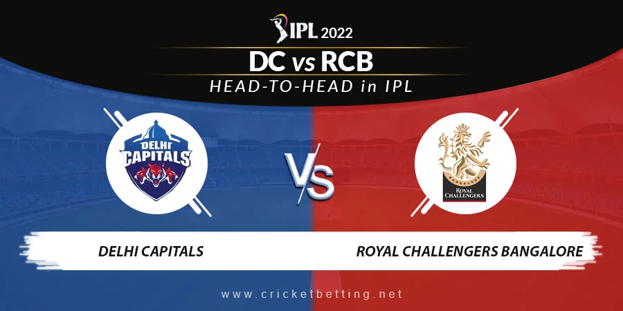 DC vs RCB Head To Head Record - IPL 2022