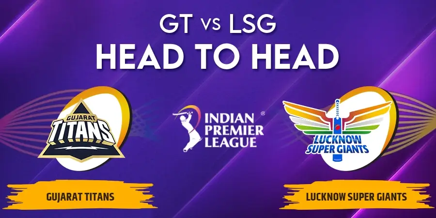 GT vs LSG Head To Head Record - IPL 2023