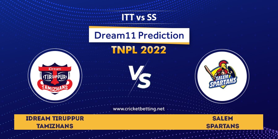 TNPL 2022 ITT vs SS Dream11 Team Prediction