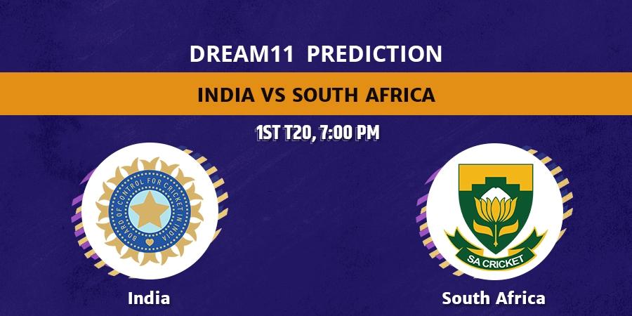 IND vs SA 1st T20 Dream11 Team Prediction