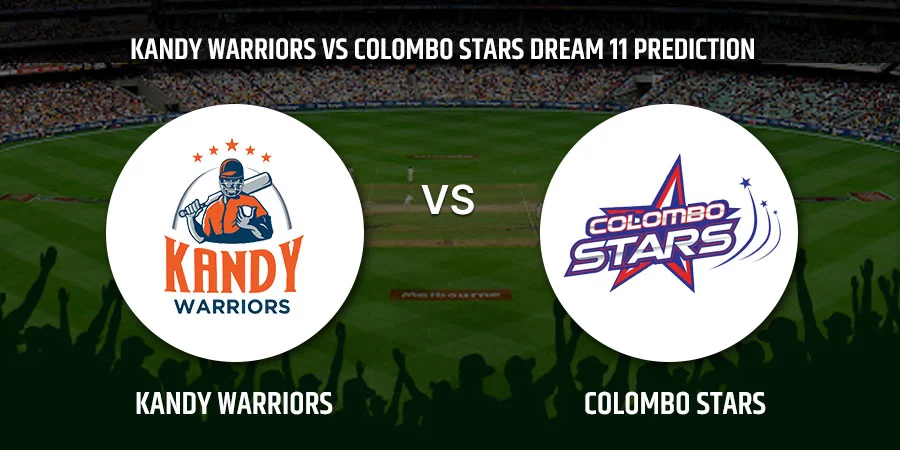 Kandy Warriors (KW) vs Colombo Stars (CS) Dream11 Prediction Today Match, Playing 11, Captain, Vice Captain, Head to Head LPL 2021