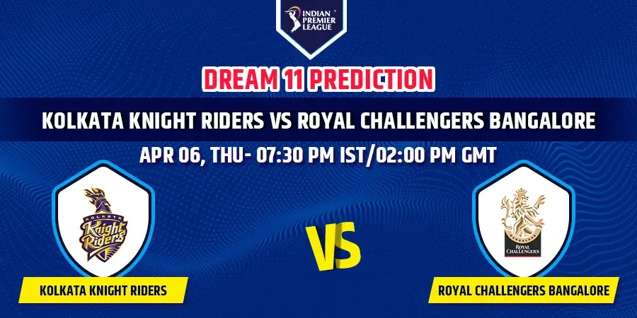 KKR vs RCB Dream11 Team Prediction IPL 2023