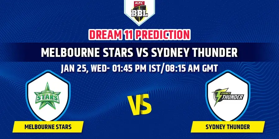 STA vs THU Dream11 Team Prediction BBL 2023