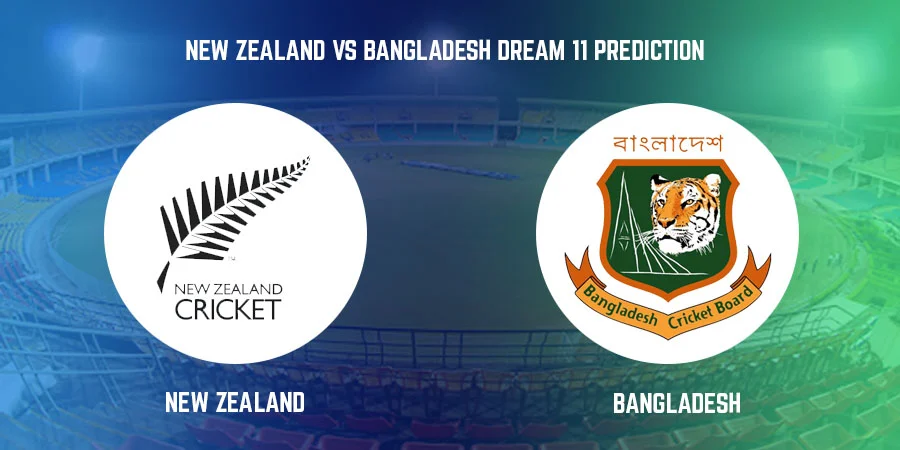 New Zealand vs Bangladesh Dream11 Prediction Today Match, Playing 11, Captain, Vice Captain, Head to Head New Zealand vs Bangladesh 1st Test 2022