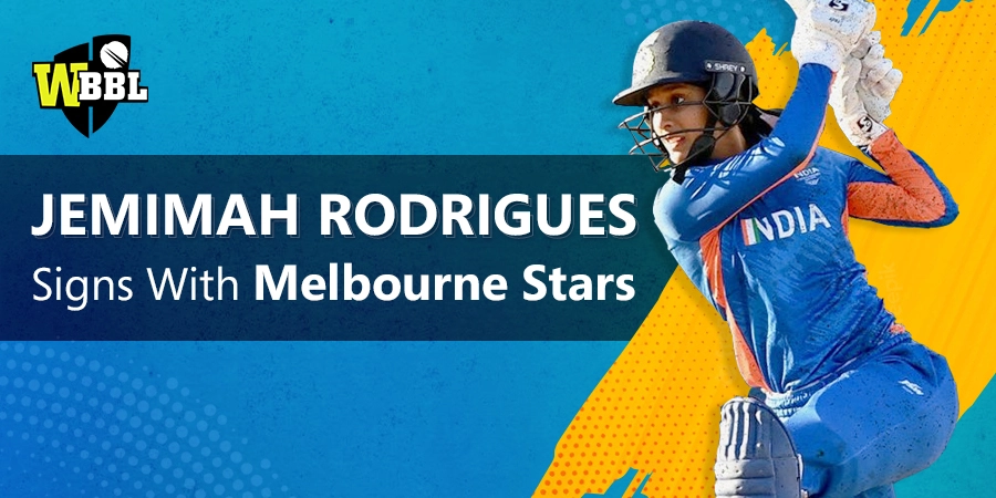 WBBL 2022: Melbourne Stars signs Indian player Jemimah Rodrigues