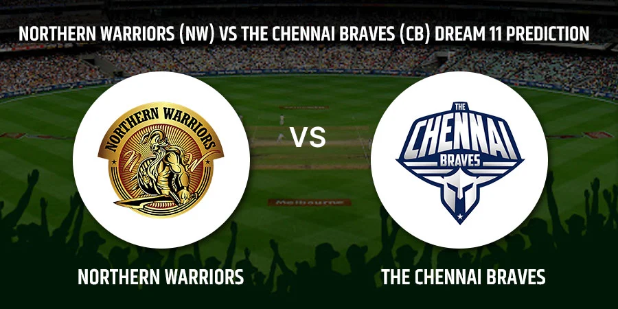 Northern Warriors (NW) vs The Chennai Braves (CB) Match Today Dream11 Prediction, Playing 11, Captain, Vice Captain, Head to Head Abu Dhabi T10 League 2021