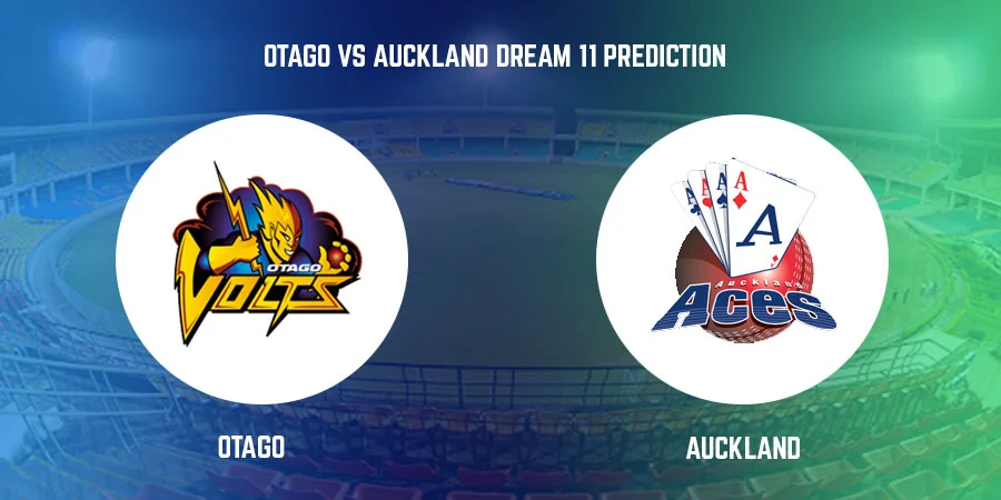 Super Smash T20 2021 - Otago Volts vs Auckland Aces T20 Match Today Dream11 Prediction, Playing 11, Captain, Vice Captain, Head to Head