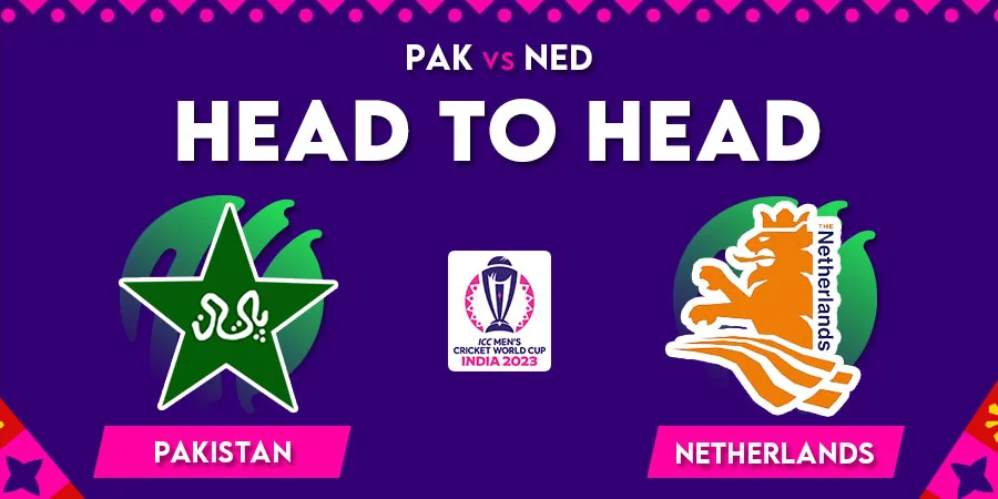 PAK vs NED Head To Head Record - Cricket World Cup 2023
