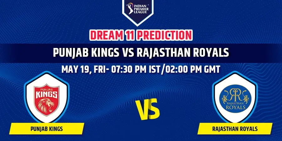 PBKS vs RR Dream11 Team Prediction IPL 2023